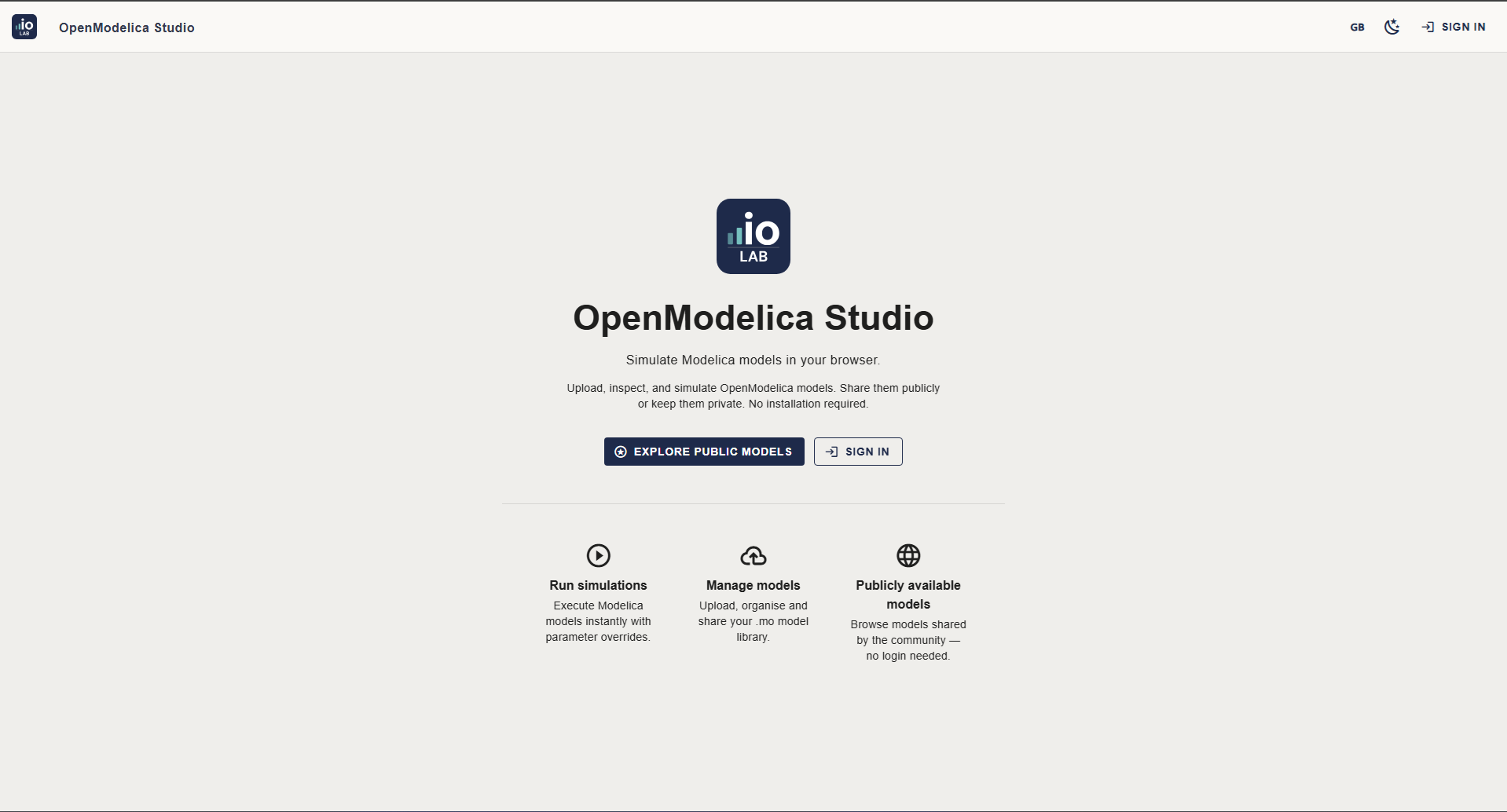 OpenModelica Studio